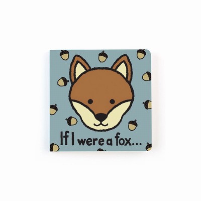 Jellycat If I Were A Fox Board Books USA | 74953LJOD